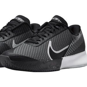 Nike Court Air Zoom Nike Pro 2 HC Size 14 Men Tennis Shoes Black DV2020-001 NEWN